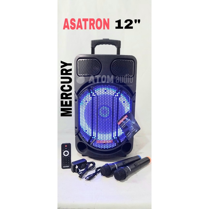 Asatron Mercury Speaker Portable 12 Inch