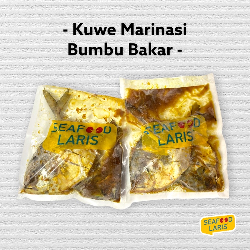 IKAN KUWE PREMIUM BERSIH SUDAH MARINASI BUMBU BAKAR 500gr