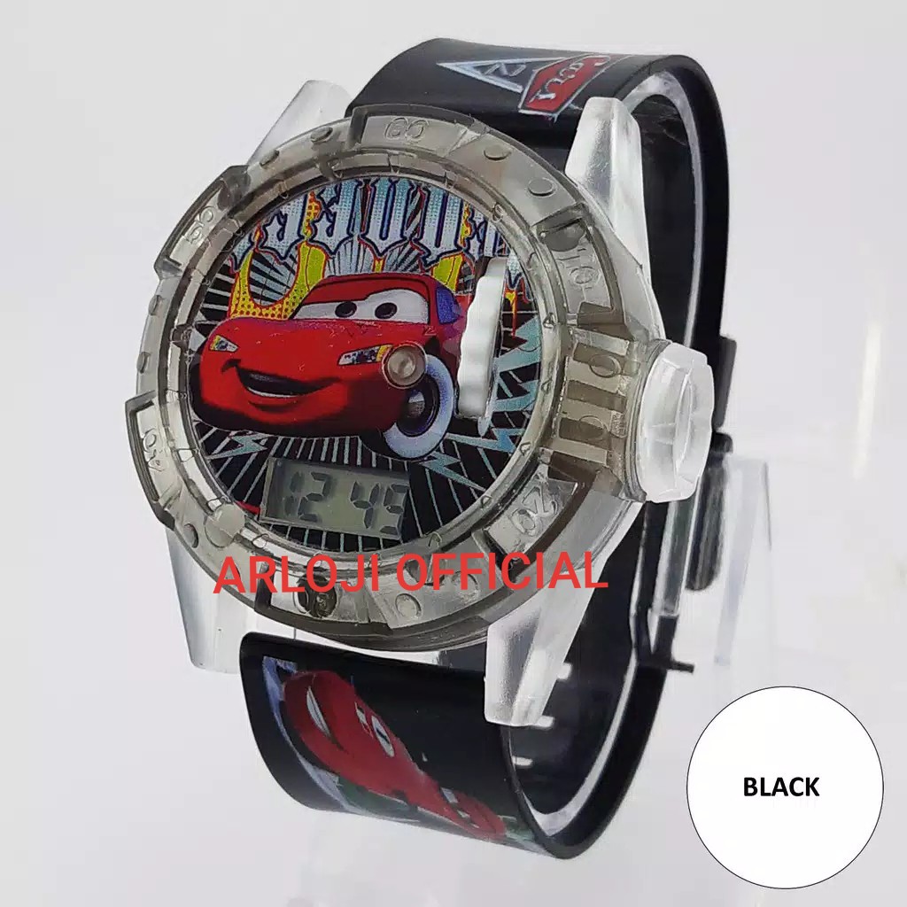 JAM TANGAN CARS ANAK GROSIR TERMURAH