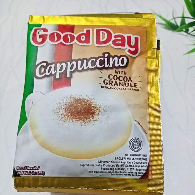 

Goodday Cappucino 10 x 25gr (renceng)