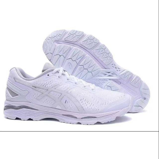 white kayano asics