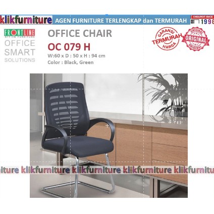 OC 079 H Kursi Kantor Kursi Visitor Office Chair Frontline