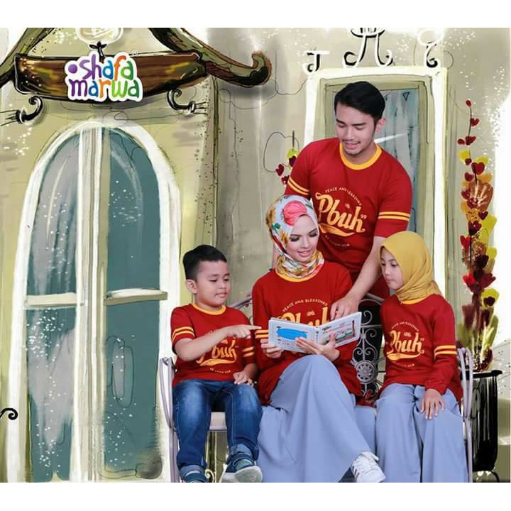 Sarimbit Kaos Keluarga by Shafa Marwa Model 25