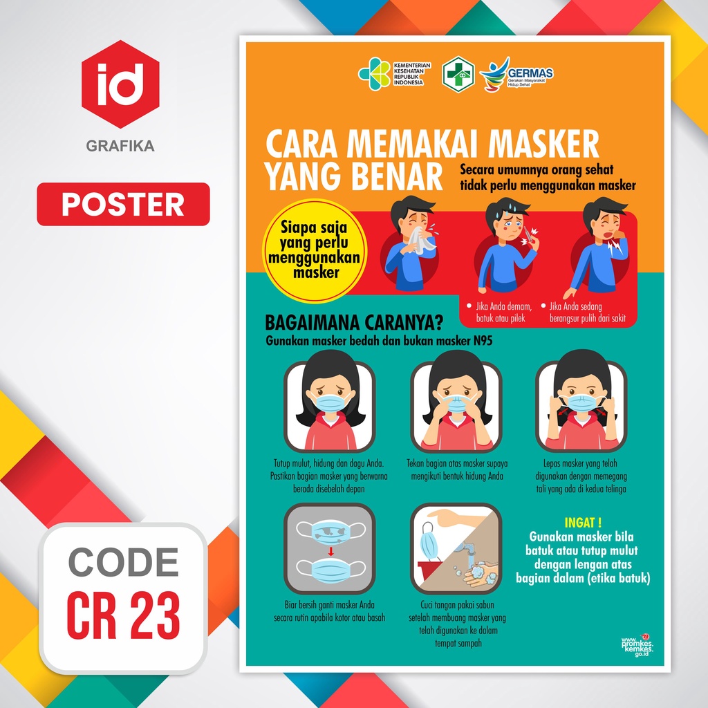 

Poster Kesehatan || Poster Pakai Masker || Poster Covid-19