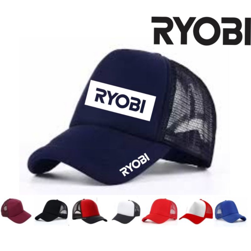 Topi RYOBI topi mancing topi outdoor pelindung panas