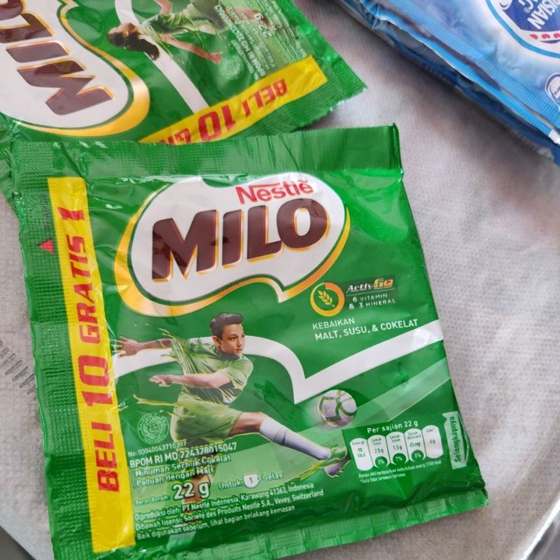 

Milo susu sachet 22g