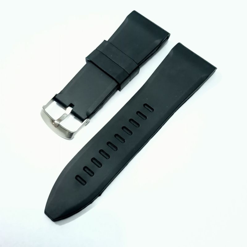 tali karet jam tangan 28 mm strap jam tangan karet original lentur tebal strap jam tangan silicon tali jam tangan sport strap jam tangan universal