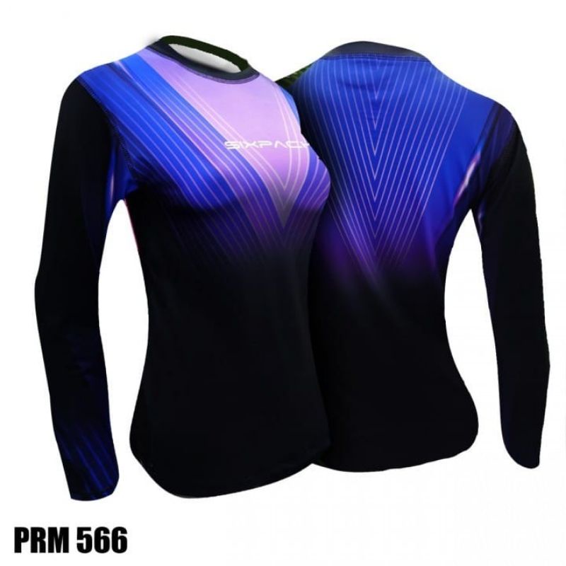 Sixpack pakaian Olahraga Wanita printing 566