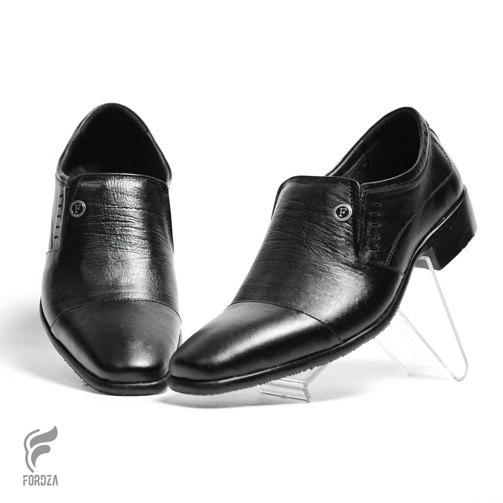 Sepatu Pria Pantofel Formal Original Leather Fordza F7004