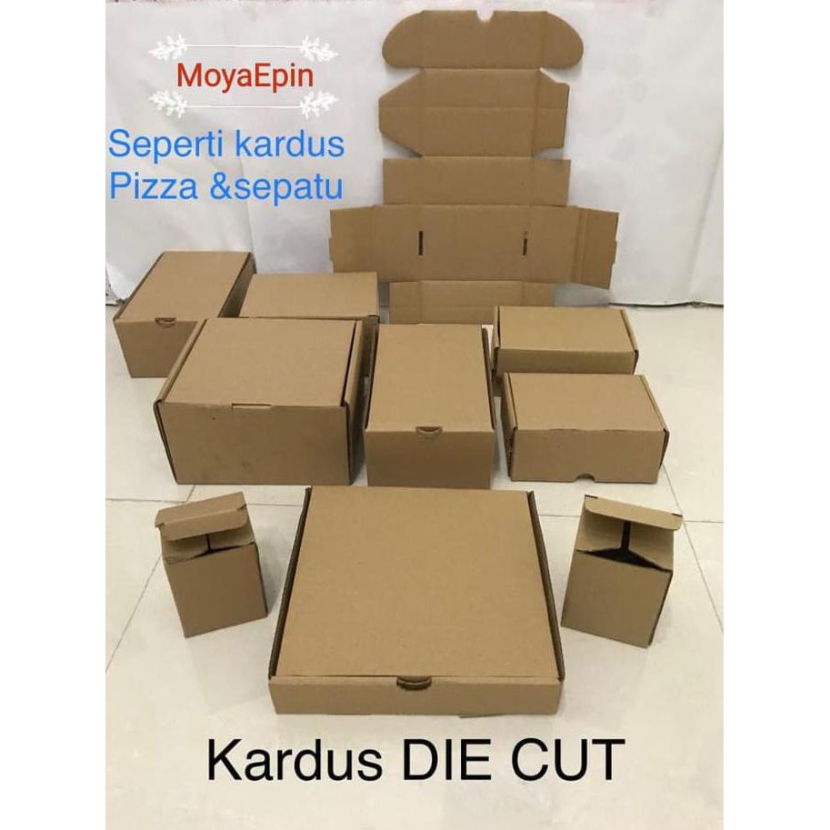 

Tp964776- Kardus/Karton/ Box Uk.27X17X5 Cm, Die Cut ,Seperti Kardus Pizza, St R3573E3S