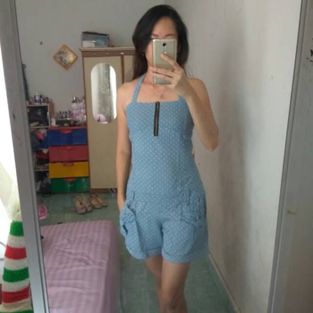 Baju kodok / jumpsuit denim