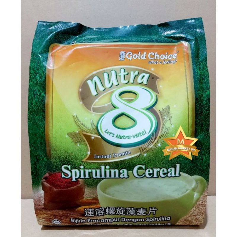 

GOLD CHOICE | NUTRA 8 | SPIRULINA SEREAL IMPORT MALAYSIA | CEREAL | SEREAL | GOLDCHOICE