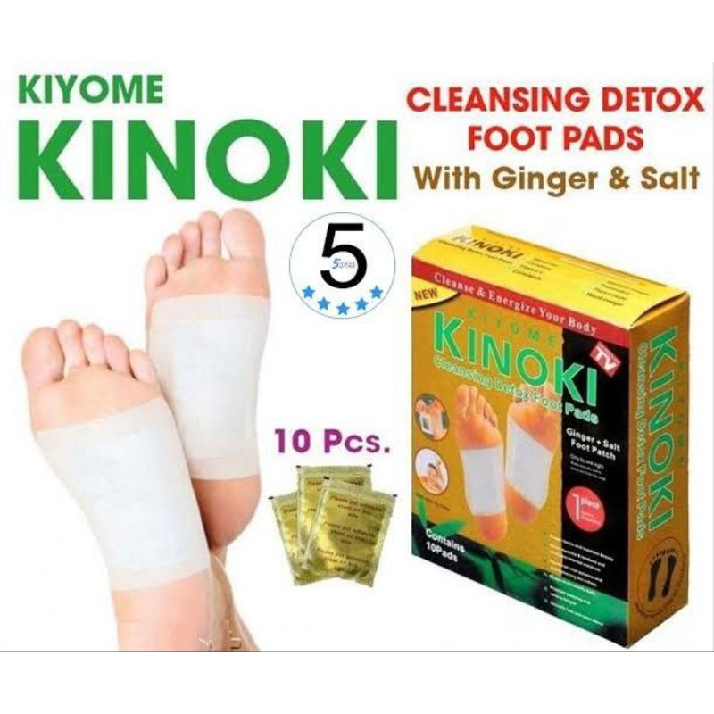 ORIGINAL KINOKI GOLD 10pcs Koyo Kaki DETOX isi 10 pcs / pad per 1 Box