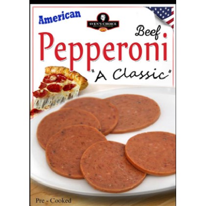 

BEEF HAM SVEN CHOICE AMERICAN PEPPERONI CLASSIC