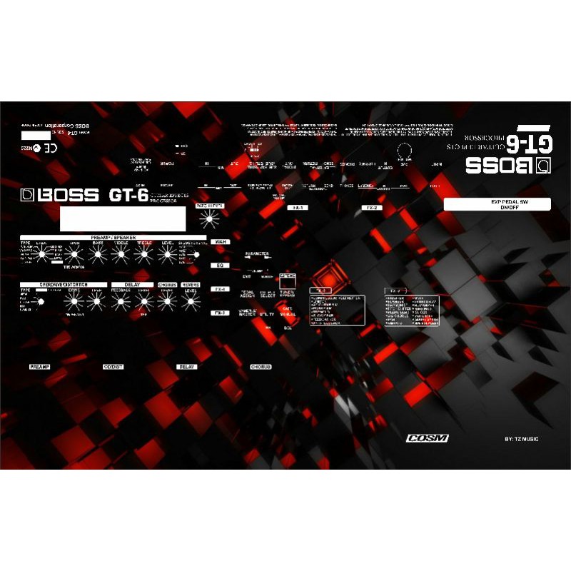 stiker boss gt3/ gt6/gt8 /gt10