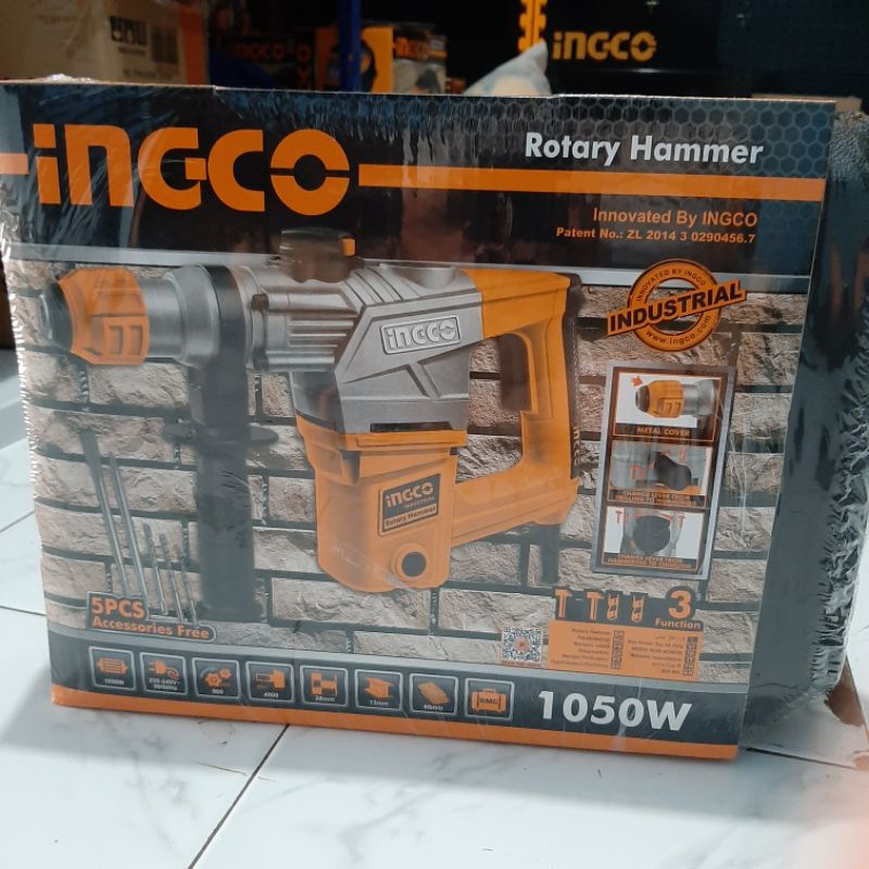 Mesin Rotary Hammer 28 MM Ingco RH10508