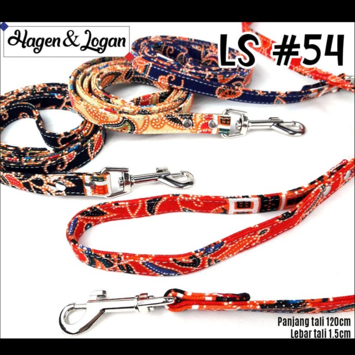 LS 54 Tali Tuntun Anjing Kucing Harness LS 54