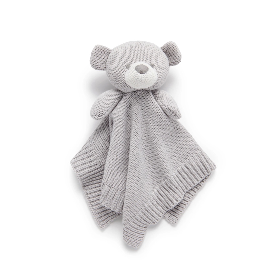 Pure Baby Knitted Comforter with Gift Box - Baby Cuddle Doll Kids Boneka Mainan Newborn Giftset Kado Anak Bayi