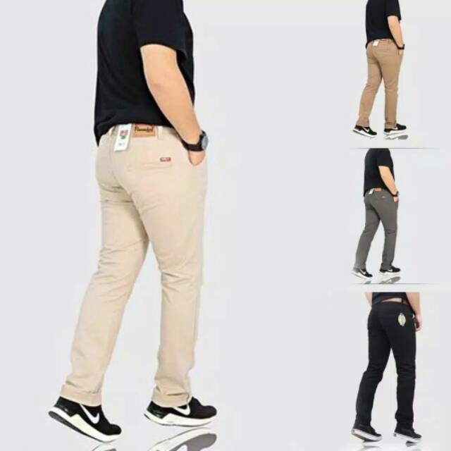 [TERLARIS] CELANA PANJANG PRIA UKURAN 27-38 PREMIUM QUALITY CHINOS SLIMFIT COWO SKINNY POLOS COWOK