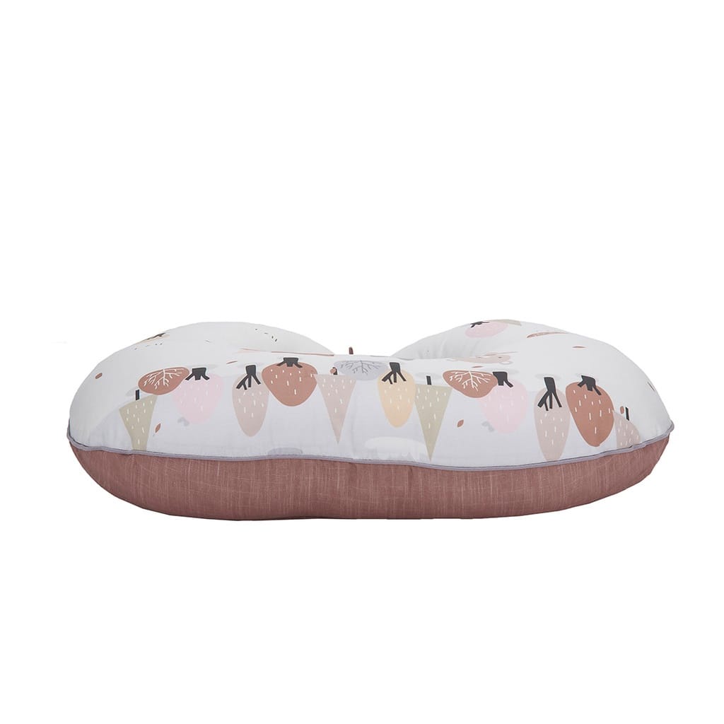 Vee &amp; Mee Nursing Pillow Bantal Menyusui Anti Bakteri + Free Bantal Lengan Raccoon &amp; Friends Series  - VMB 2050