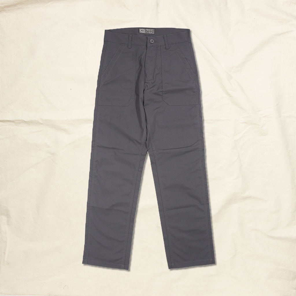 Jimmy and Martin - Fatigue Lightweight Ripstop Stretch Pants Grey - 973