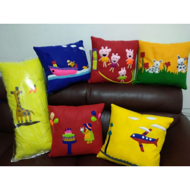 Bantal Anak lucu Karakter bisa pake nama