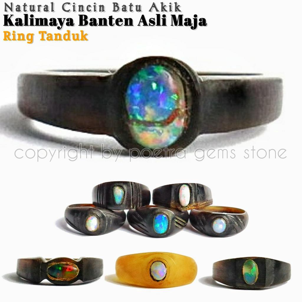 Cincin Kalimaya Banten Maja Ring Tanduk Termurah