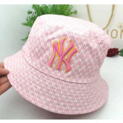 Topi Bucket NY Dua Motif Bolak Balik Terbaru- Bucket NY Premium Pria &amp; Wanita Unisex.