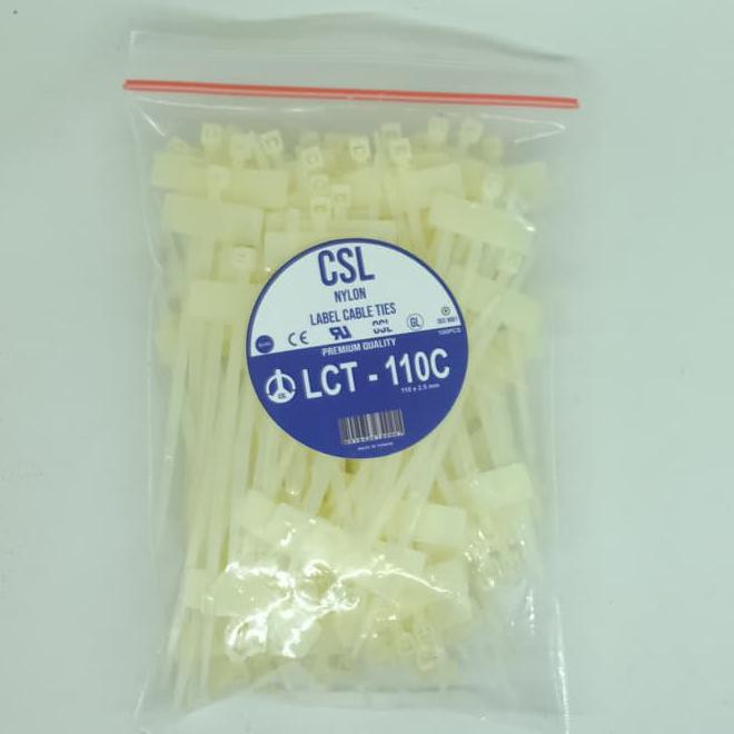 

Kabel Ties Label 11Cm Putih Barang Baik