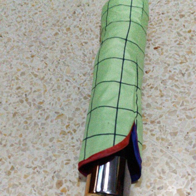 Payung Lipat 4 Karakter Motif Kotak Anti Uv Merk Osaka Bw-119