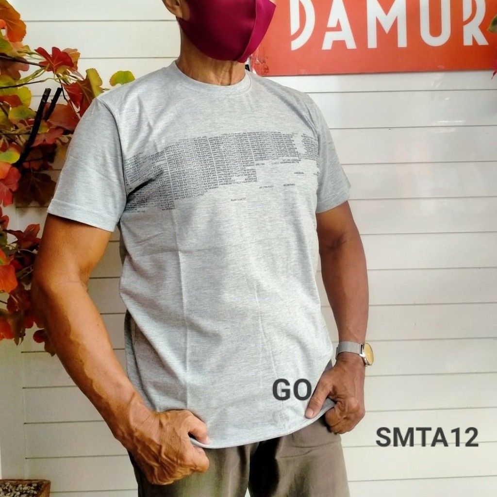 gos M DAMOR (CRESSIDA) Slimfit Misty Kaos Oblong Baju T-Shirt Kaos Distro Dakwah Kaos Pria