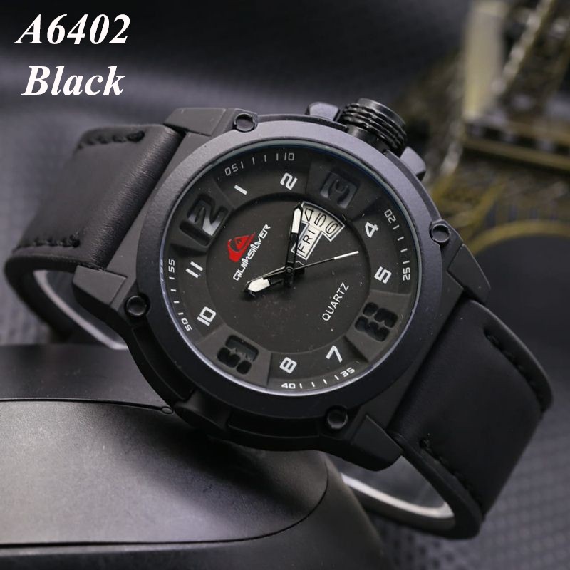 Jam Tangan Pria/Cowo Quiksilver Kulit OceanNew - Kode A6402