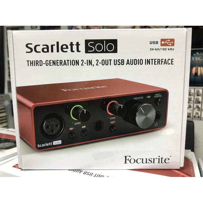 FOCUSRITE SCARLETT SOLO