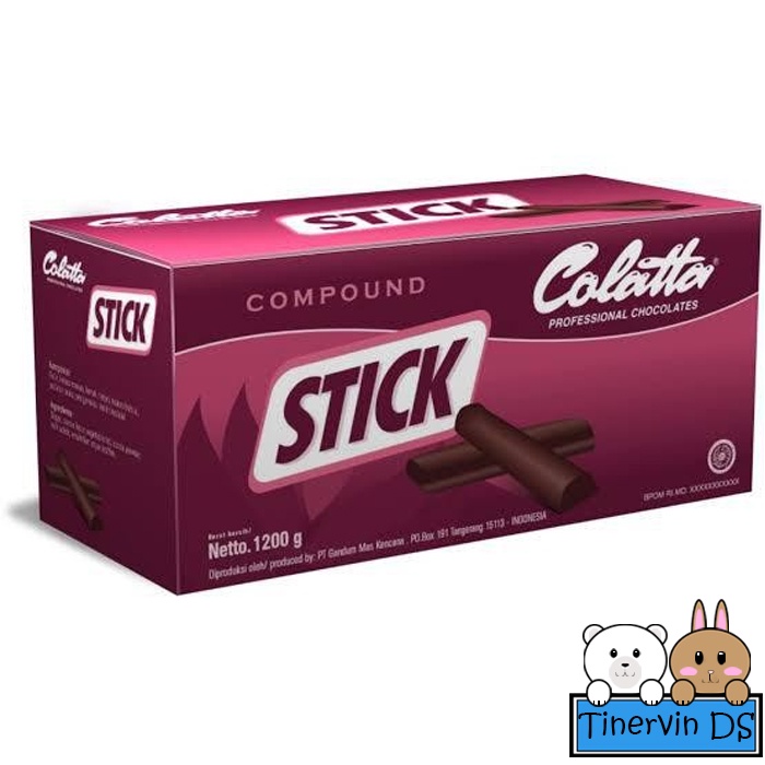 

Coklat Compound Stick - Collata - Kemasan 1,2 kg