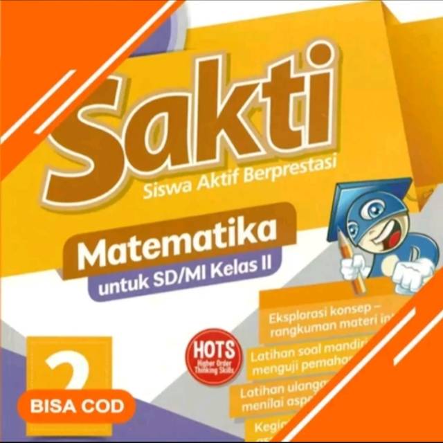 Buku Sakti Matematika kelas 2 SD Penerbit Erlangga
