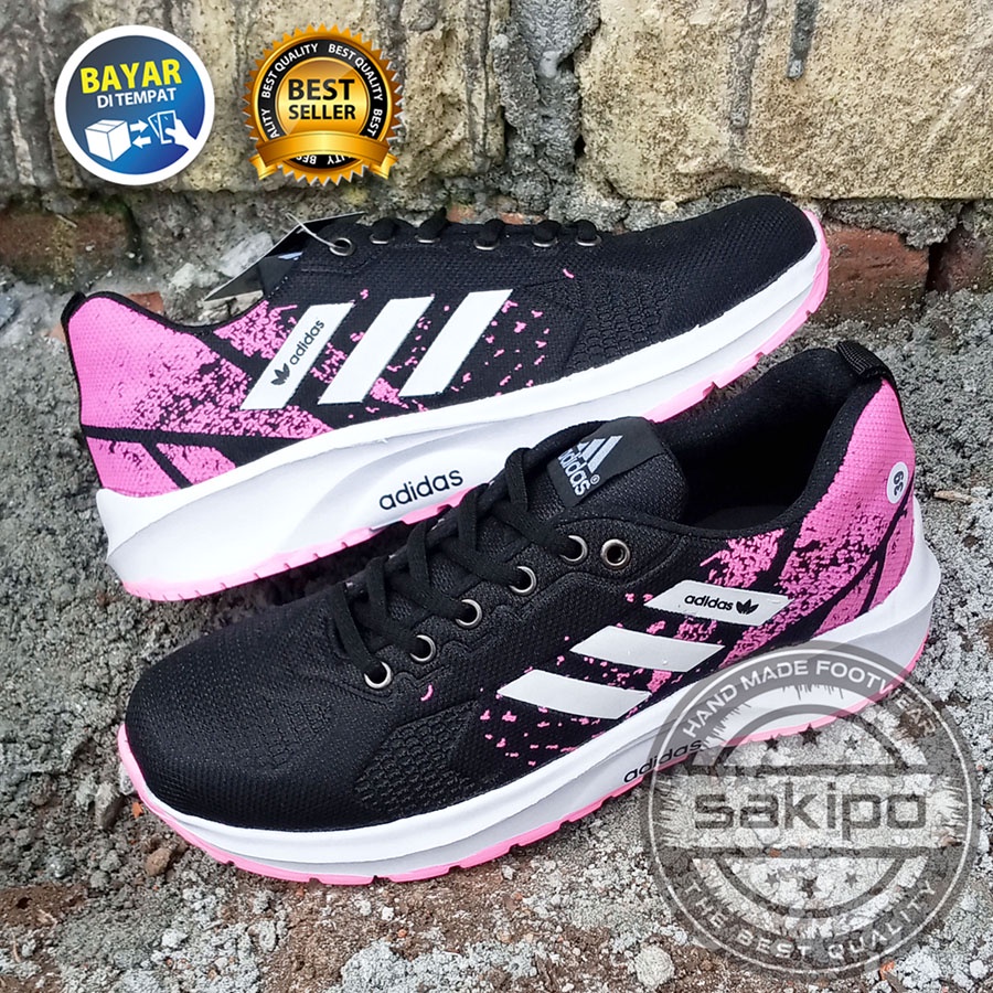 SEPATU SNEAKERS WANITA DEWASA REMAJA / SEPATU FITNES AEROBIK GYM WANITA / SEPATU OLAHRAGA WANITA / SEPATU JOGGING WANITA / SAKIPO