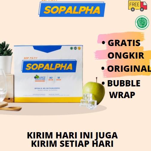 

BISA COD SOPALPHA ORIGINAL 1 BOX ISI 18 SACHET BPOM HALAL SOP ALPHA IMMUN BOOSTER KESEHATAN SOPALPA ALPA SOPALPAH SOPALFA ALFA BIOBOOST BIO BOOST SUBARASHI UTSUKUSHII