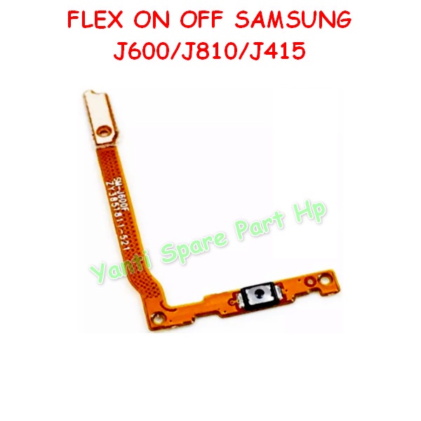 Flexible On Off Samsung J4 Plus J6 J8 J415 J600 J810 Original New