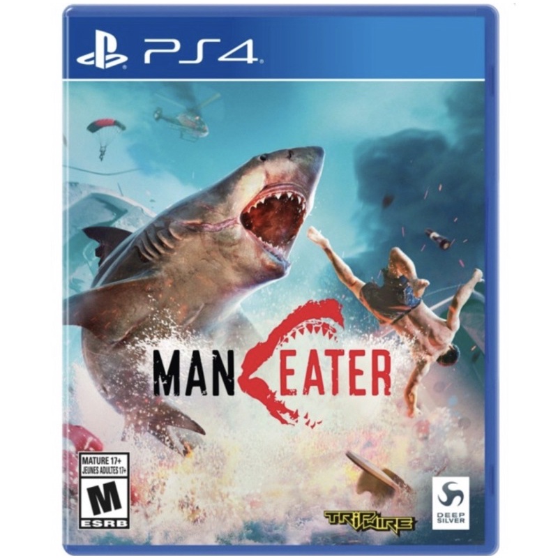 Kaset Man Eater PS4 Maneater Playstation PS 4 5 CD BD Game Games Ikan Hiu Petualangan Original Ps4 PS5