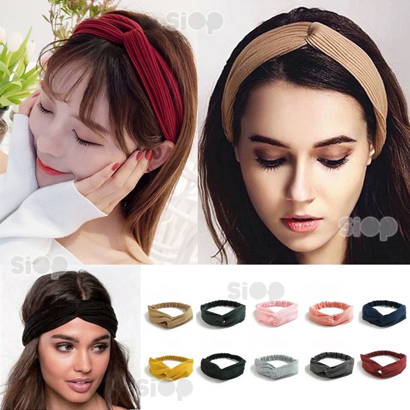 BANDO SIMPUL KARET / BANDANA KOREA / BANDO KOREA / BANDO VELVET / BANDO PITA