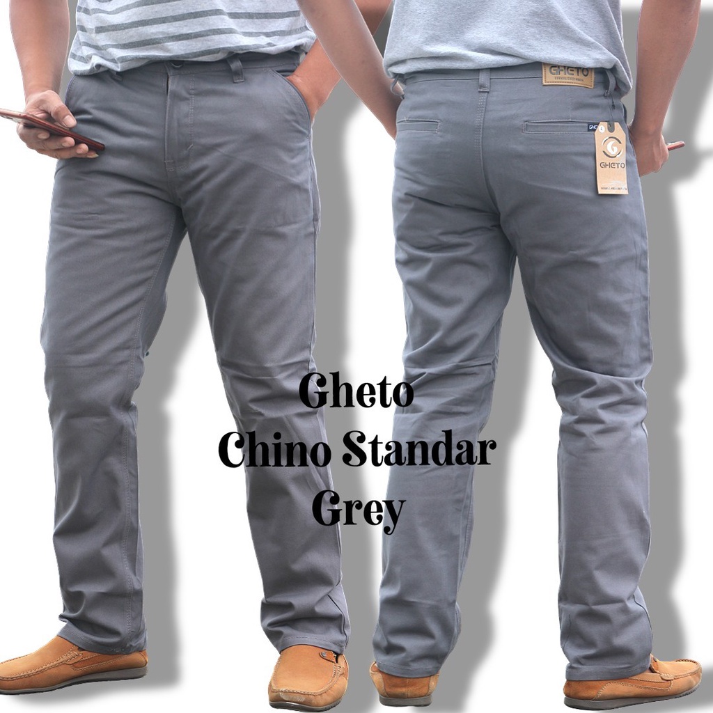 CELANA KATUN CHINO PRIA STANDAR