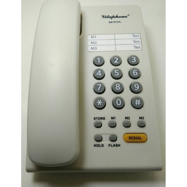 Telpon rumah/kantor vitaphone kx-t717L