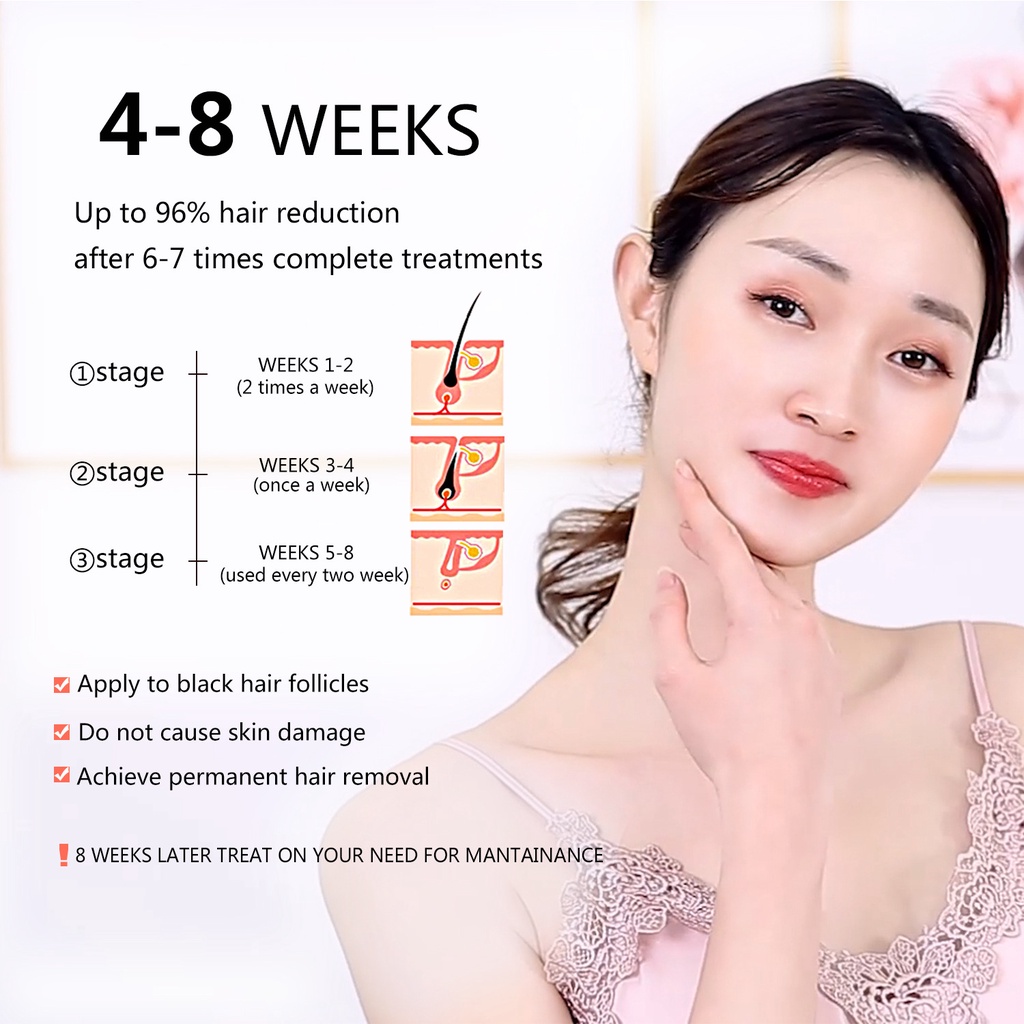 IPL Laser Hair Removal Permanent Epilator Bikini Trimmer hair removal Alat Penghilang Bulu Rambut