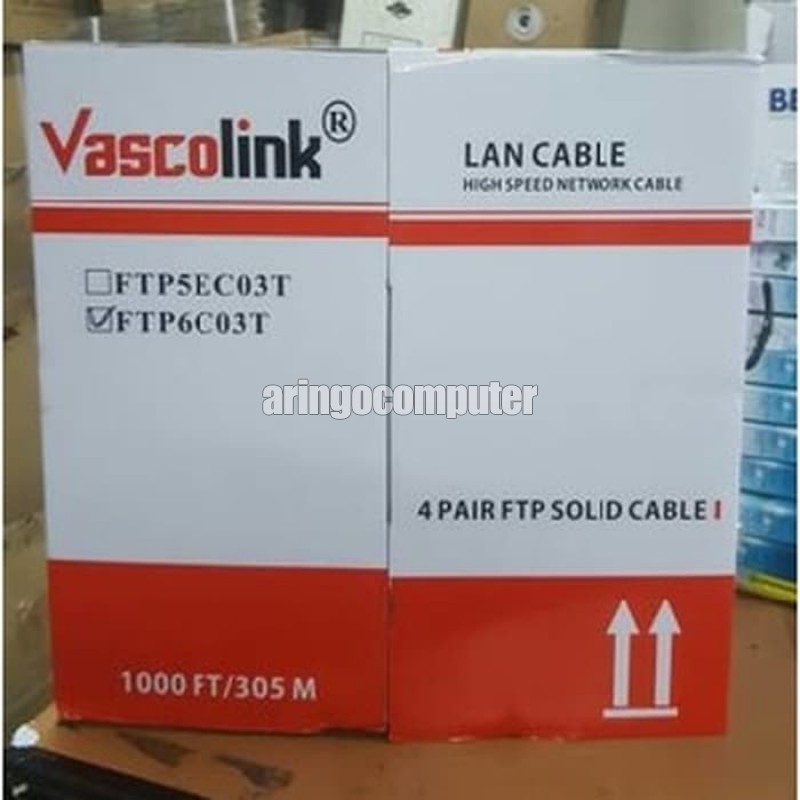 Network (Cabling) Vascolink FTP Cat 6 (305mtr) OUTDOOR