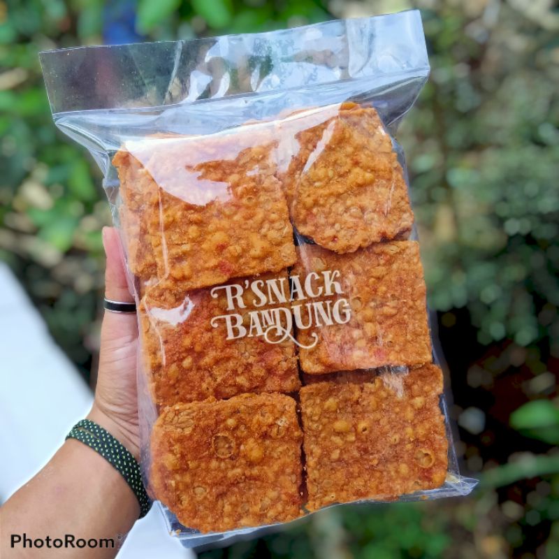 

cemilan tempe bandung varian manis pedas kotak 500gr