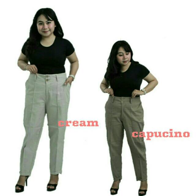 NDR901 BAGGY PANTS JUMBO / BAGGY XXL / 4L / 5L / beggy jumbo / celana wanita jumbo / baggi pants ...