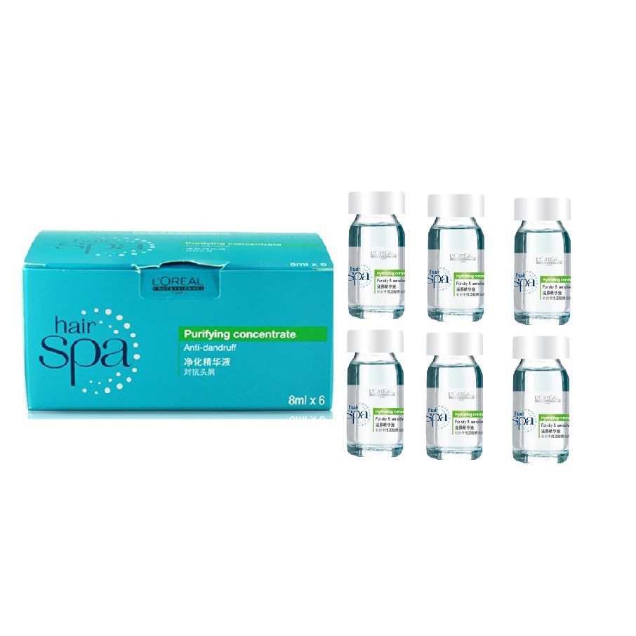 AKK . Concentrate Serum 8 ml LOREAL Hair Spa HYDRATING rambut kering
