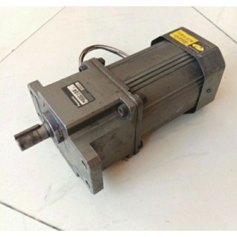 Ac Motor Gearbox Panasonic 220V Ratio 1:15 90W 111Rpm