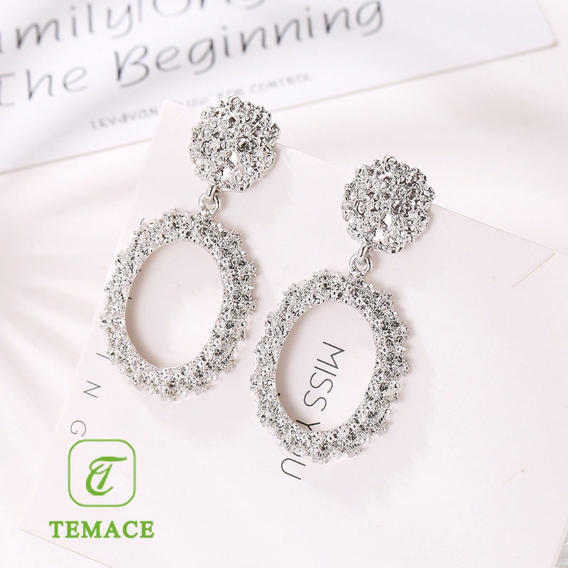 Anting Titanium Wanita Lapis Emas Anti Karat AT106-23