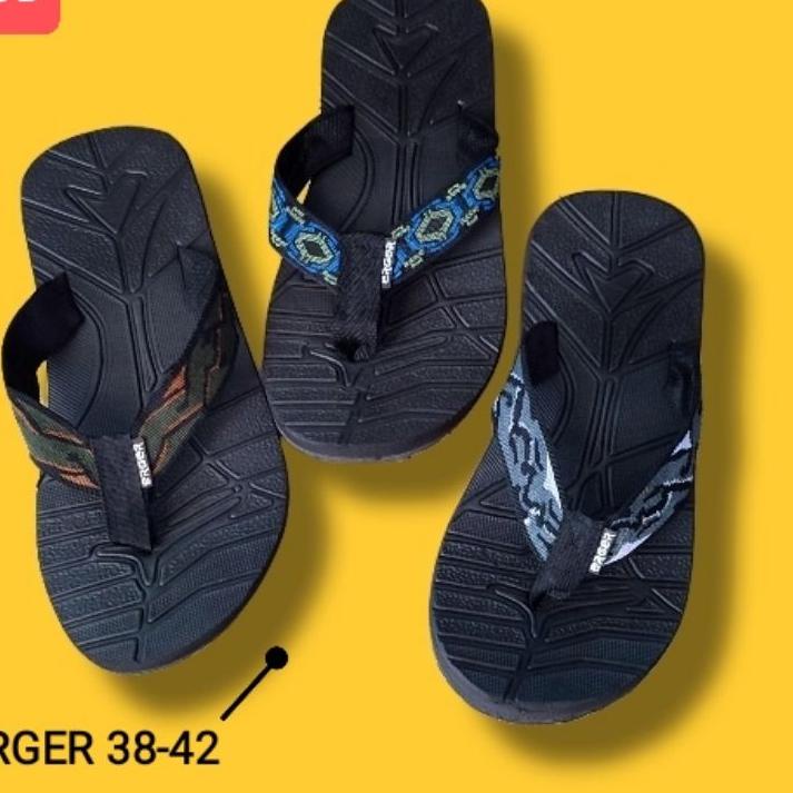 DGT9A9235 Sandal Jepit Gunung Remaja Pria Erger Original Sendal Cowok Kasual Size 38-42